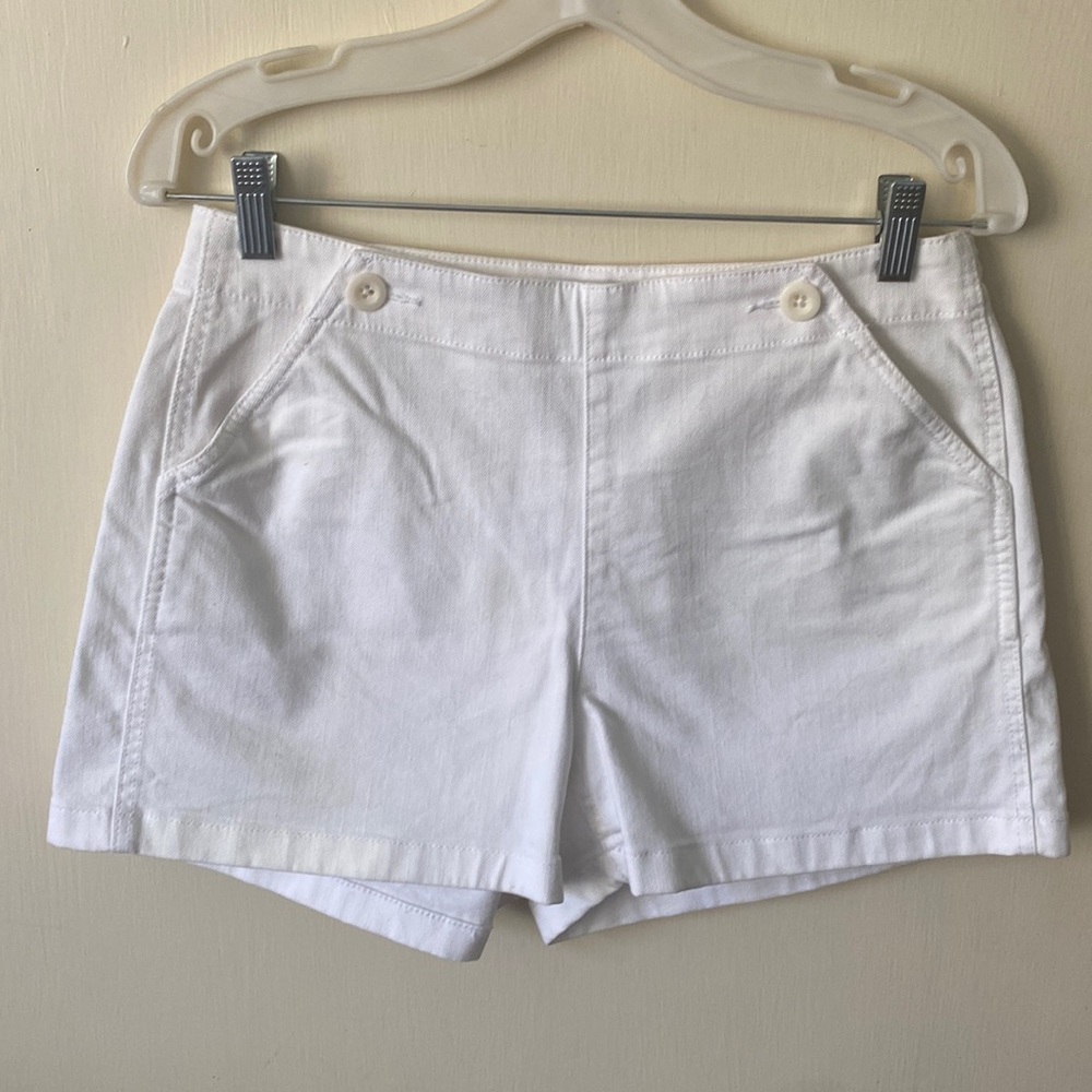 J. Crew white shorts